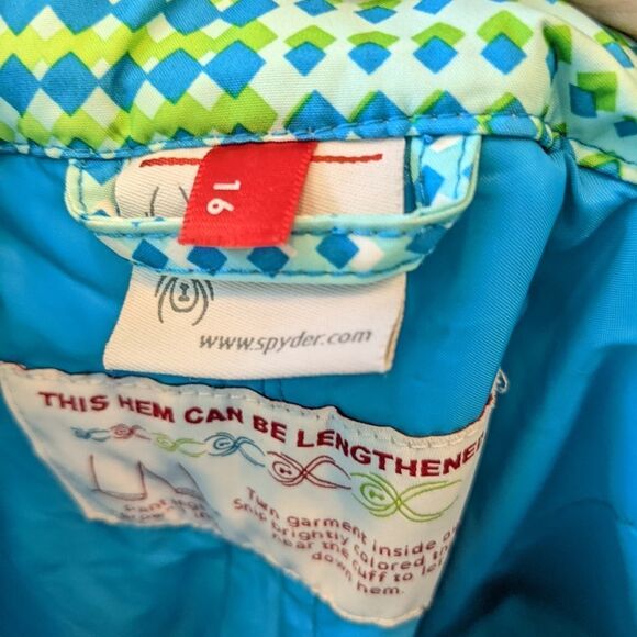 𝅺SPYDER snow pants girls size 16 in EUC - Picture 3 of 8